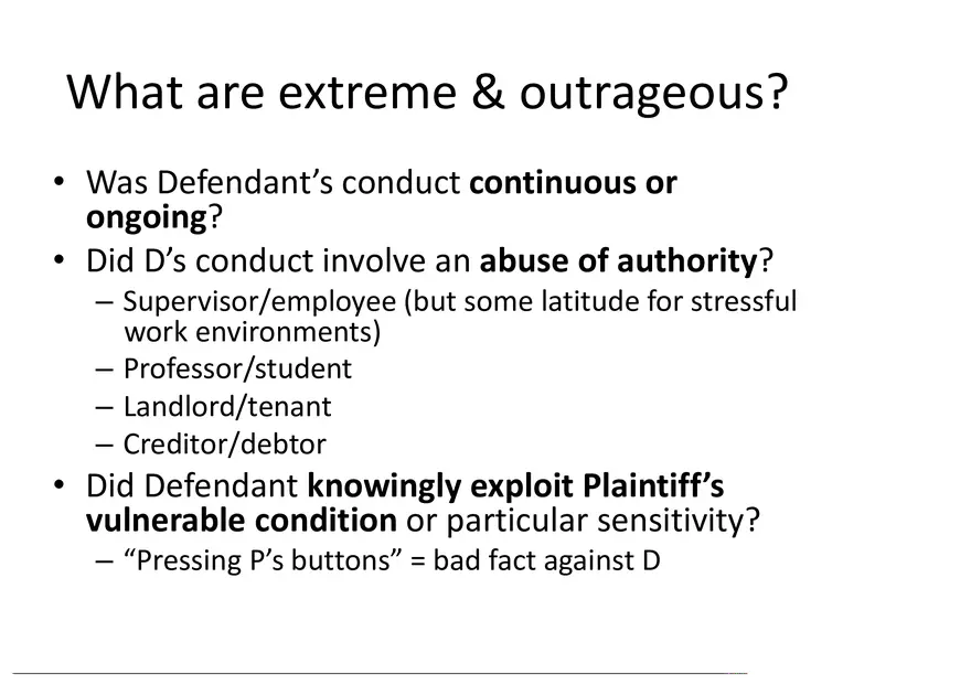What is a Tort (Lecture) Part 6 - Page 7