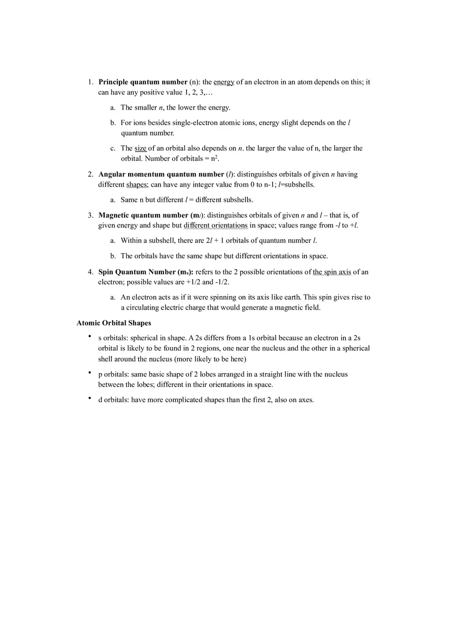 Quantum Theory of the Atom Cheat Sheet - Page 12