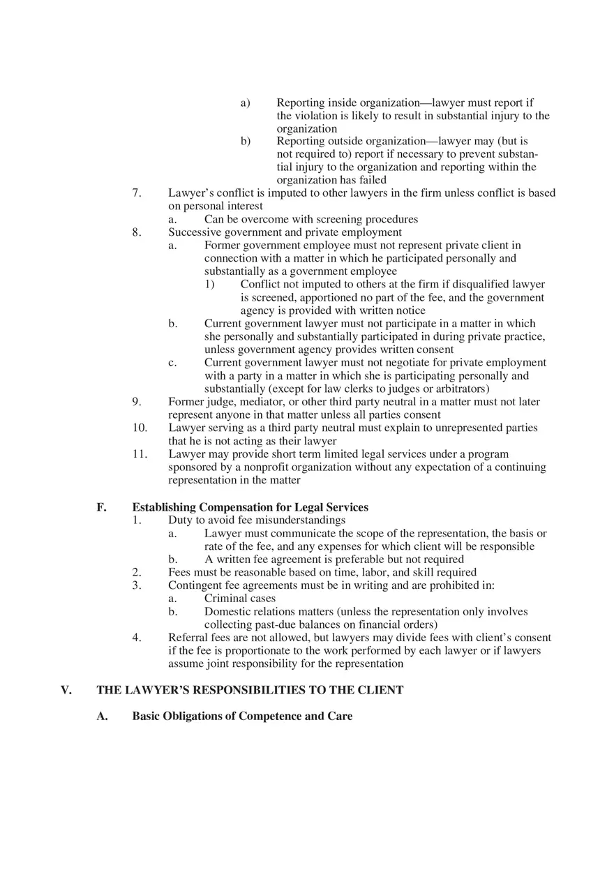 Professional Responsibility Guide Part 8 - Page 4