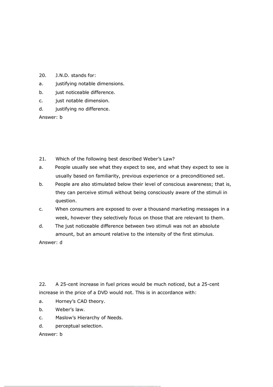 Consumer Perception Chapter 5 Answer Key 1 - Page 7