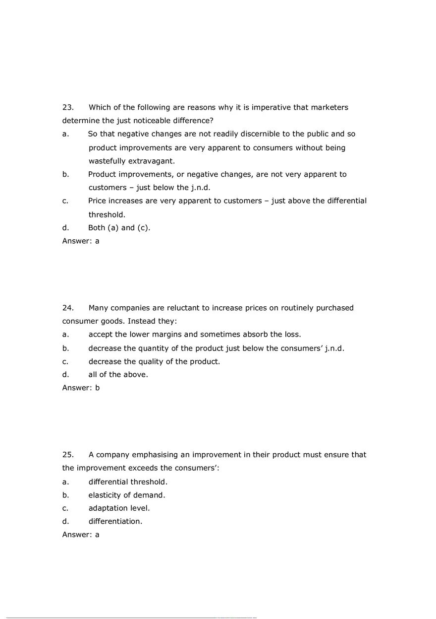 Consumer Perception Chapter 5 Answer Key 1 - Page 8
