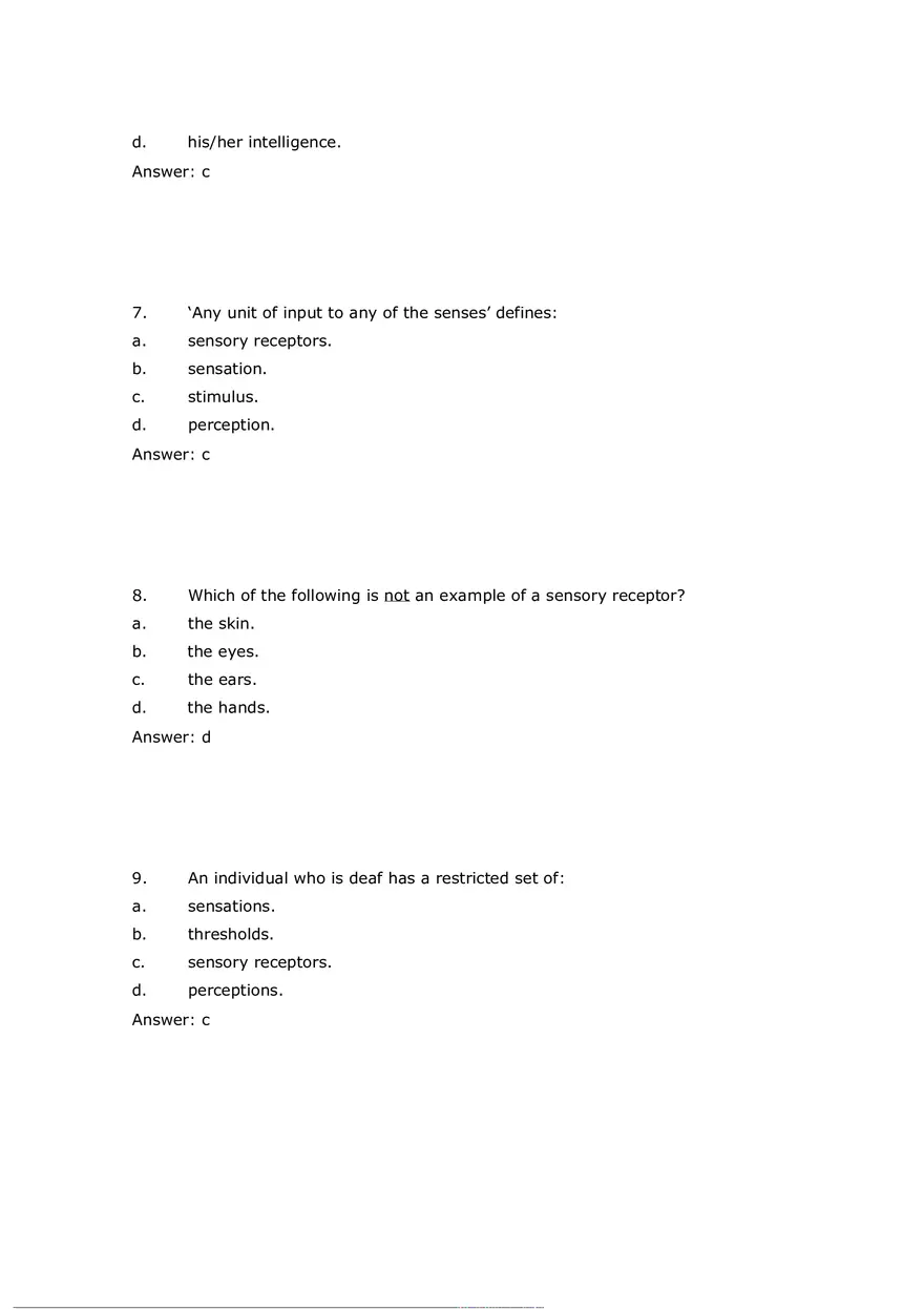 Consumer Perception Chapter 5 Answer Key 1 - Page 3