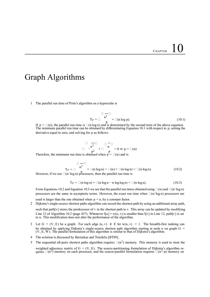 Graph Algorithms - Page 1
