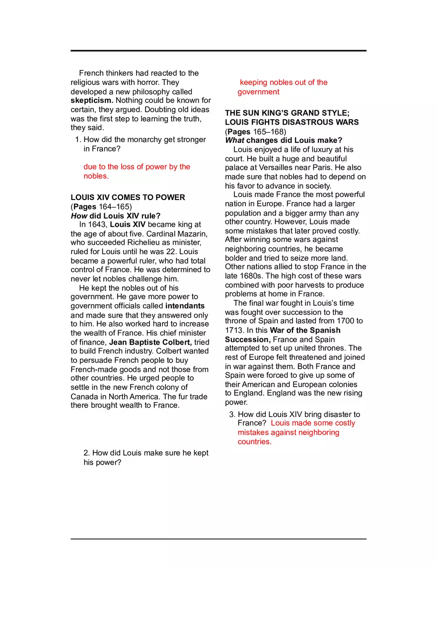 Reign of Louis - Page 2