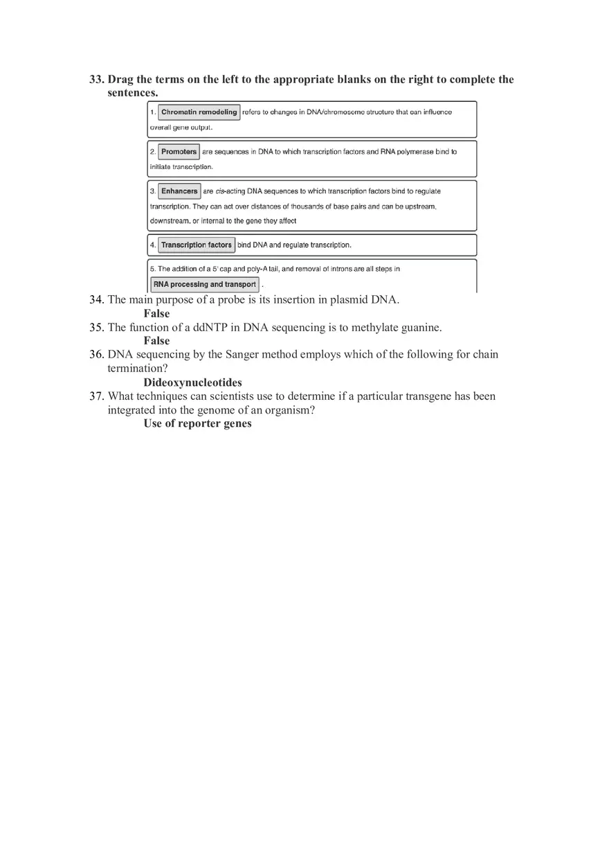 Genetics - Chapter 15 Review - Page 4