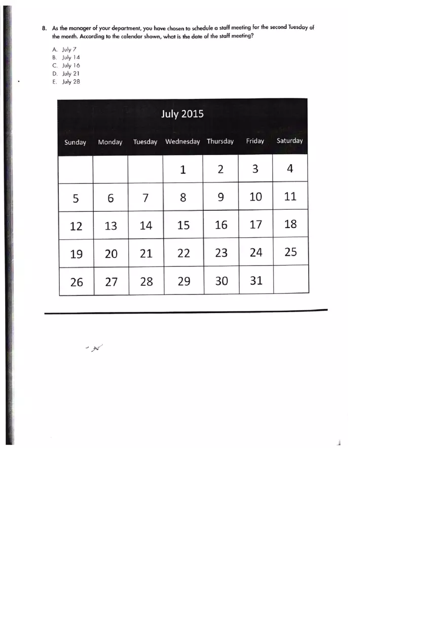 Graphic Literacy Practice Test 2 Part 1 - Page 9