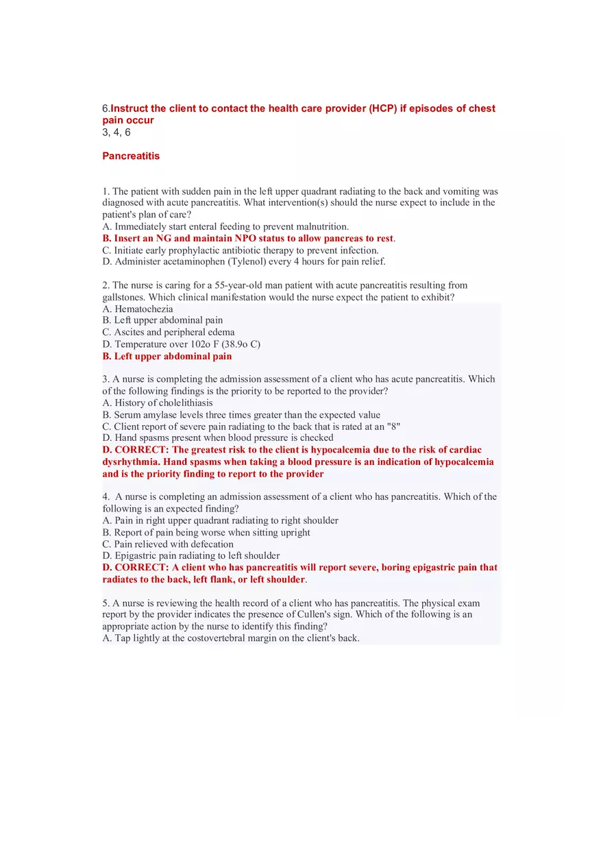 Community Health Nursing Test 3 Answer Key 1 - Page 8