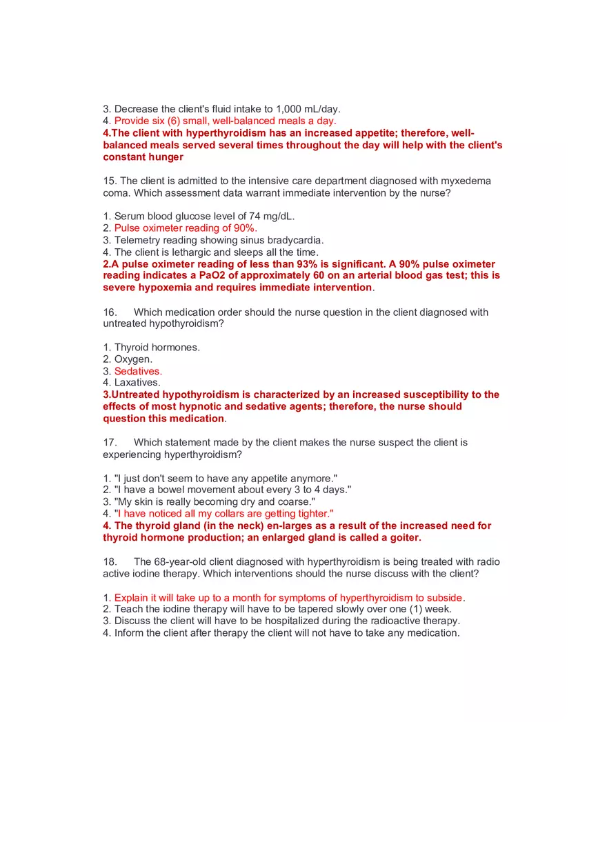 Community Health Nursing Test 3 Answer Key 1 - Page 5