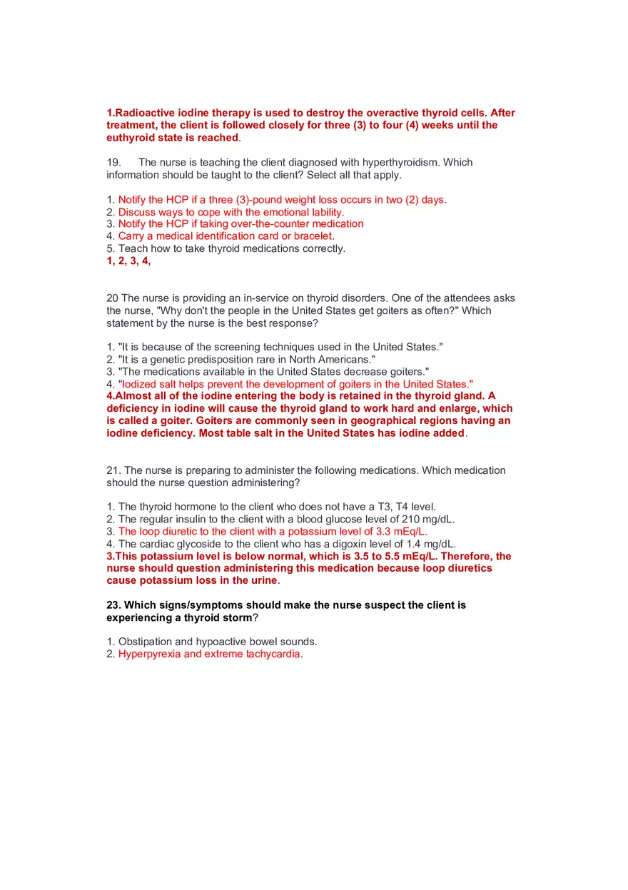 Community Health Nursing Test 3 Answer Key 1 - Page 6
