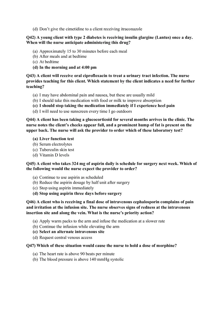Pharmacology III Patient Education and Drug Effects - Page 16
