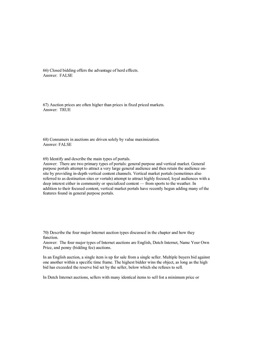 Social Networks, Auctions, and Portals Part 2 - Page 7