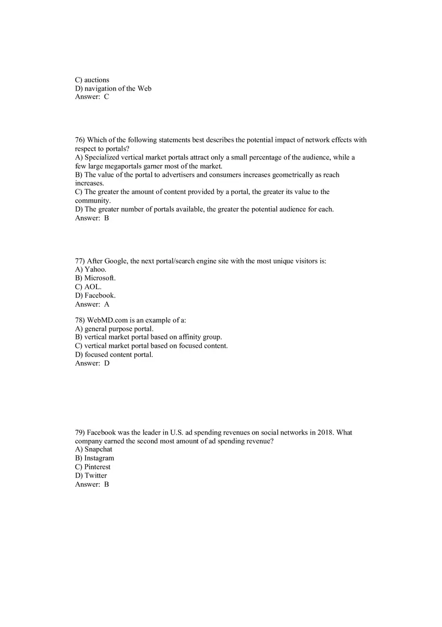 Social Networks, Auctions, and Portals Part 2 - Page 10