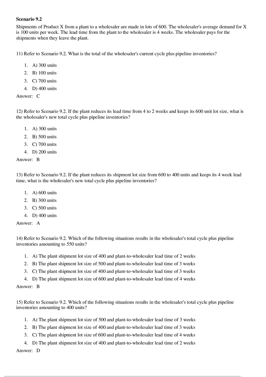 Managing Inventory Converted (Answer Key) - Page 13