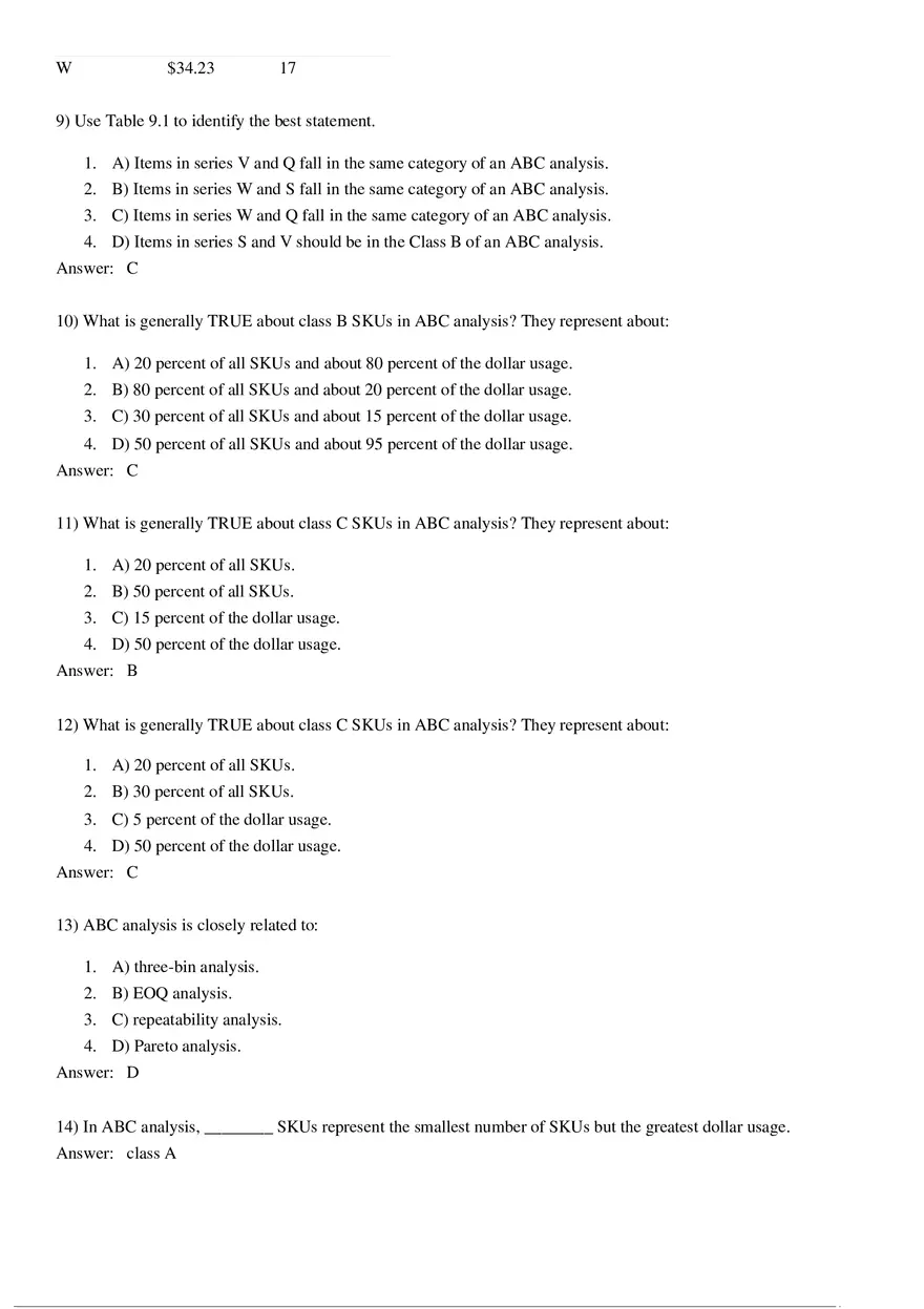 Managing Inventory Converted (Answer Key) - Page 16