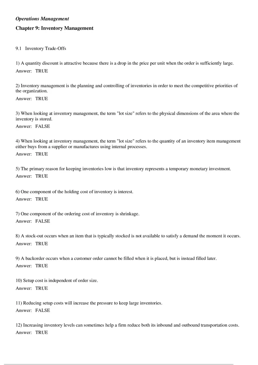 Managing Inventory Converted (Answer Key) - Page 1
