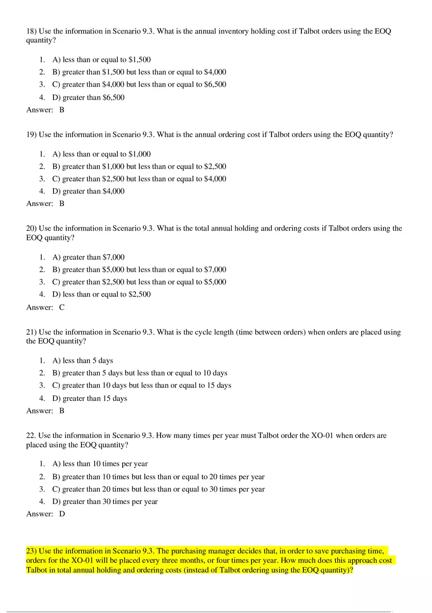 Managing Inventory Converted (Answer Key) - Page 4