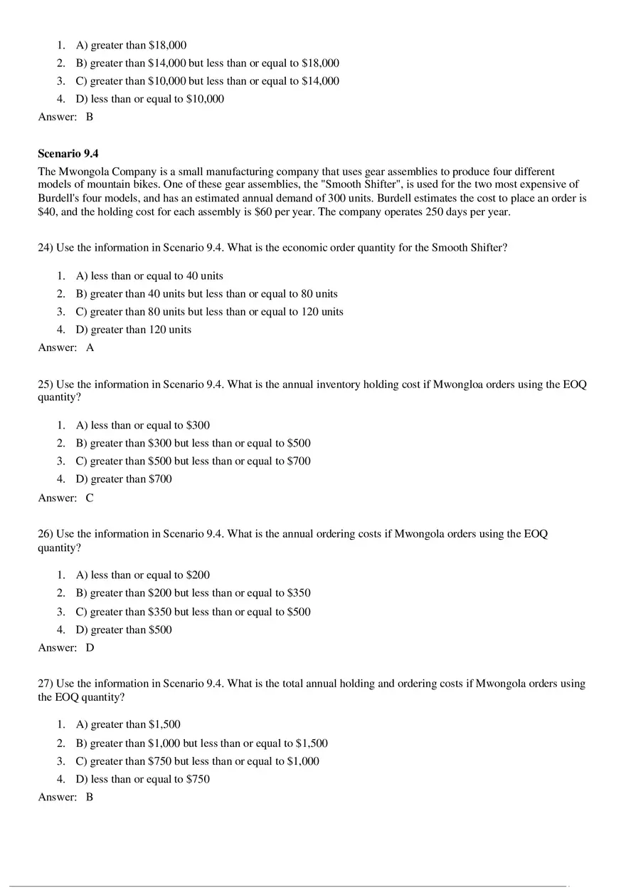 Managing Inventory Converted (Answer Key) - Page 5