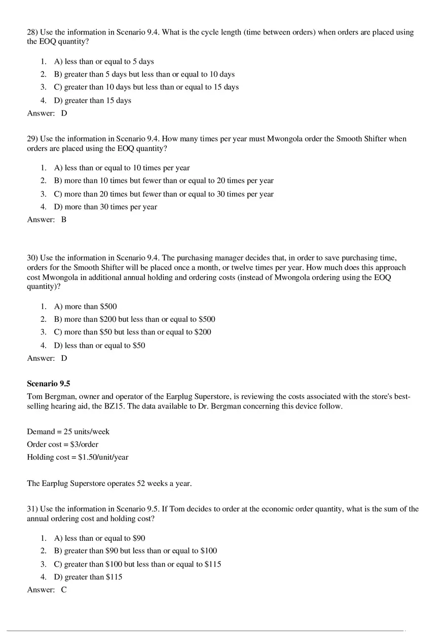 Managing Inventory Converted (Answer Key) - Page 6