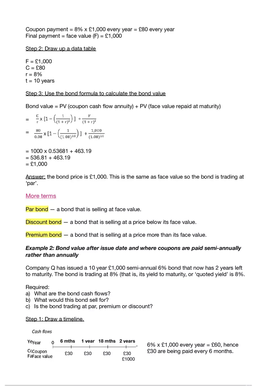 Business Finance Lecture 6 - Page 6