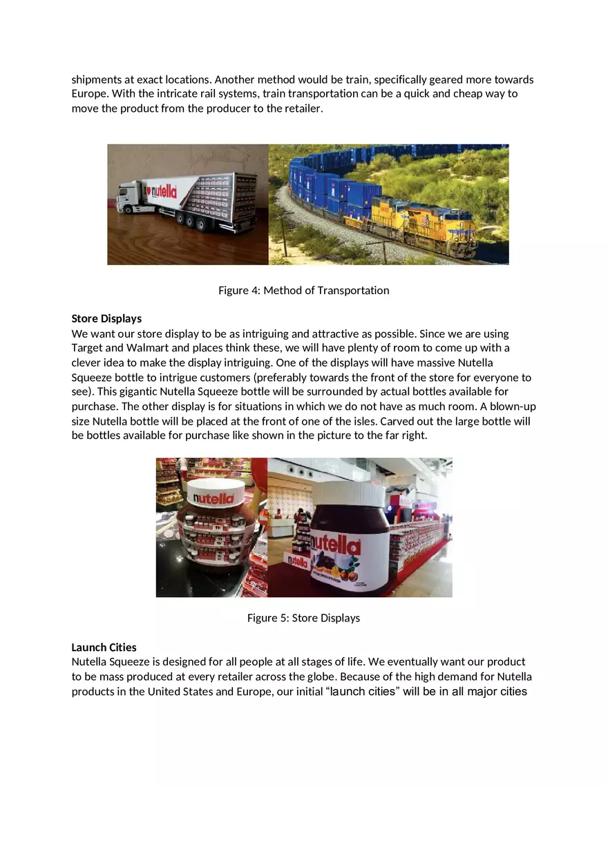 Nutella Squeeze Marketing Plan - Page 8