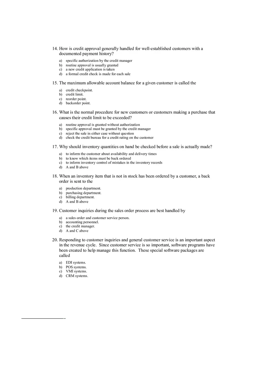 Accounting Information System Answer Key Chapter 10 - Page 10