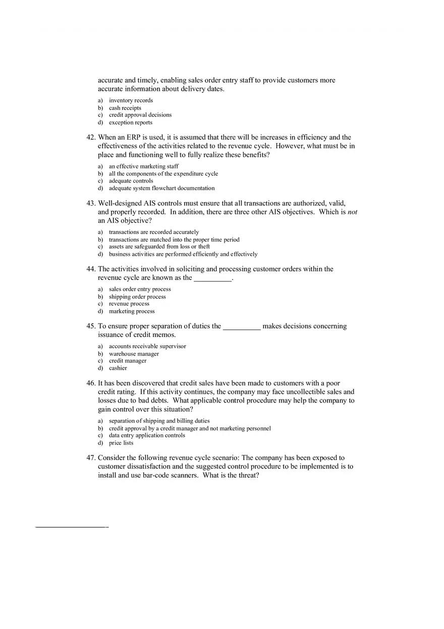 Accounting Information System Answer Key Chapter 10 - Page 3