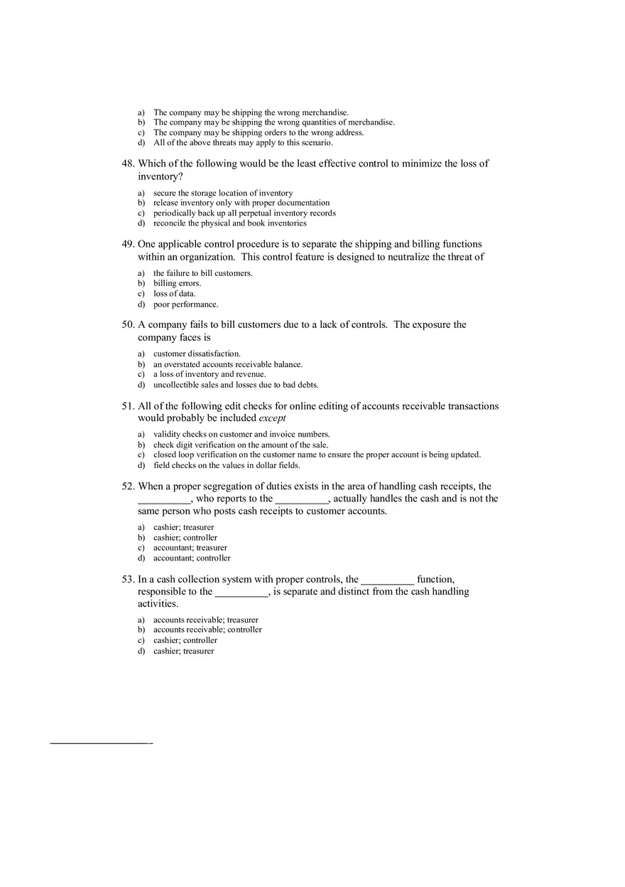 Accounting Information System Answer Key Chapter 10 - Page 4
