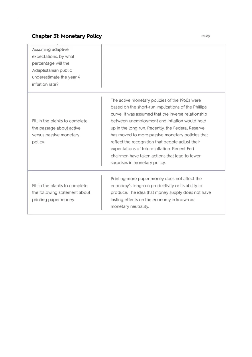 Chapter 31 Monetary Policy Flashcards Quizlet - Page 8