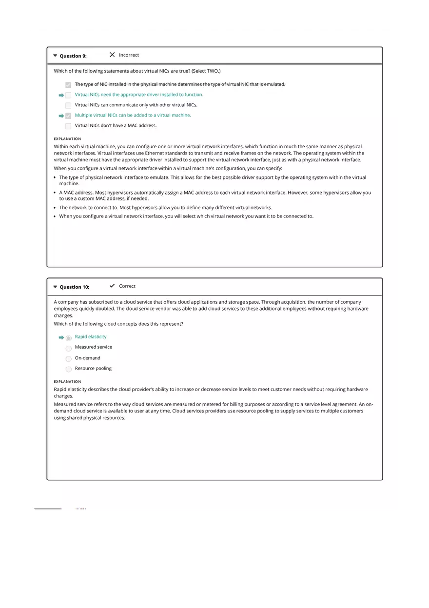 Computer Operating Systems Chapter 10.5 Test - Page 7