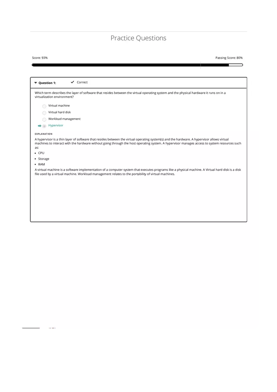 Computer Operating Systems Chapter 10.5 Test - Page 1