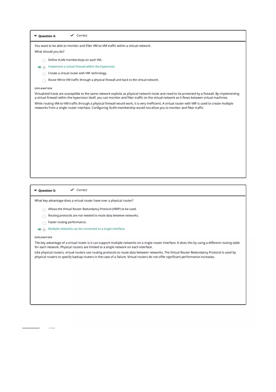 Computer Operating Systems Chapter 10.5 Test - Page 4