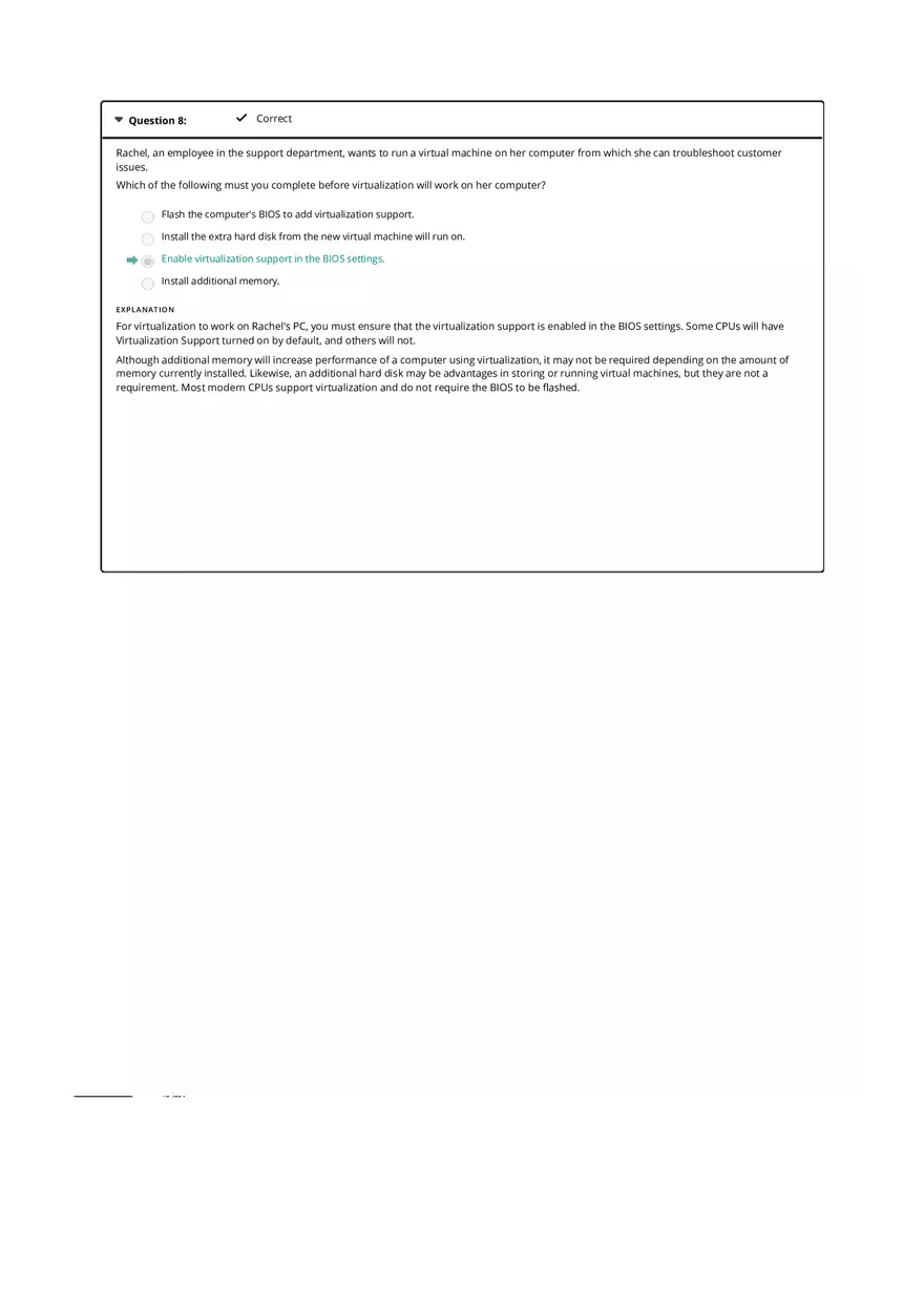 Computer Operating Systems Chapter 10.5 Test - Page 6