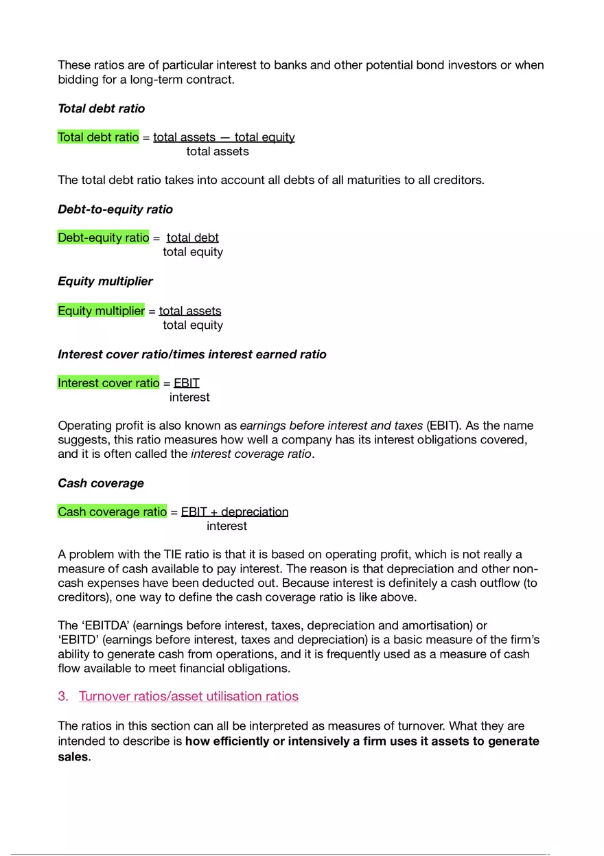 Business Finance Lecture 2 - Page 3