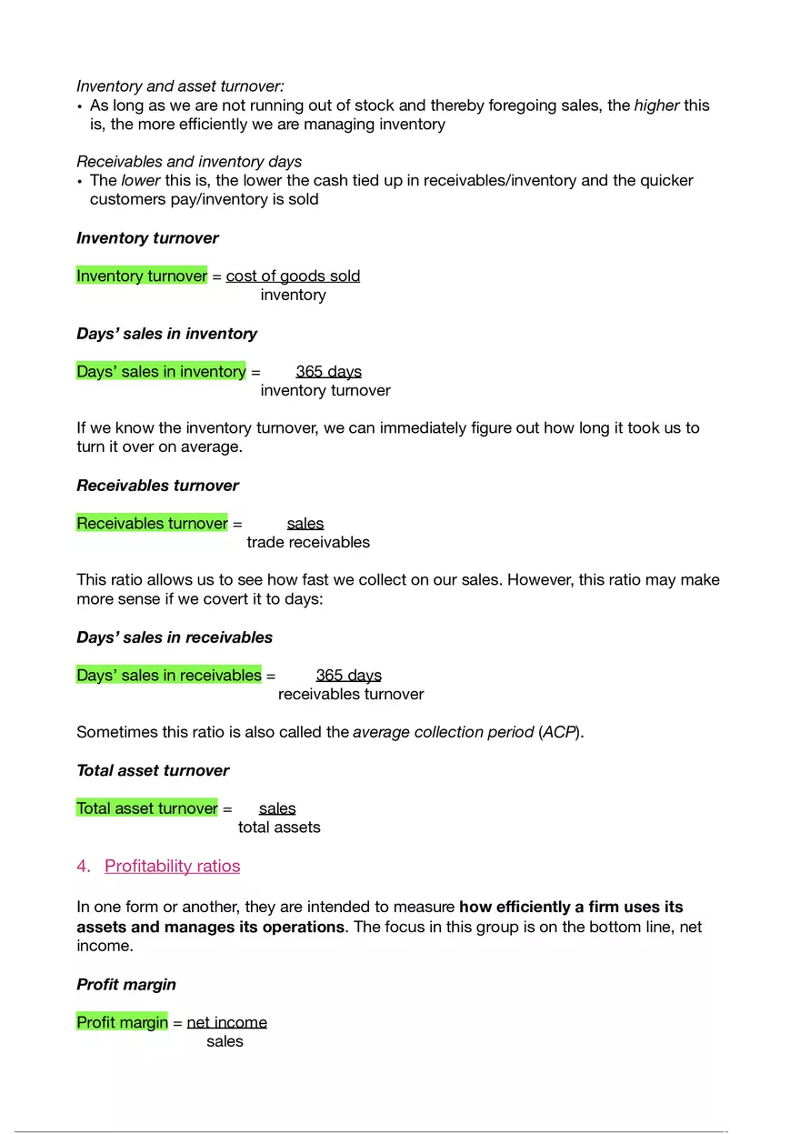 Business Finance Lecture 2 - Page 4