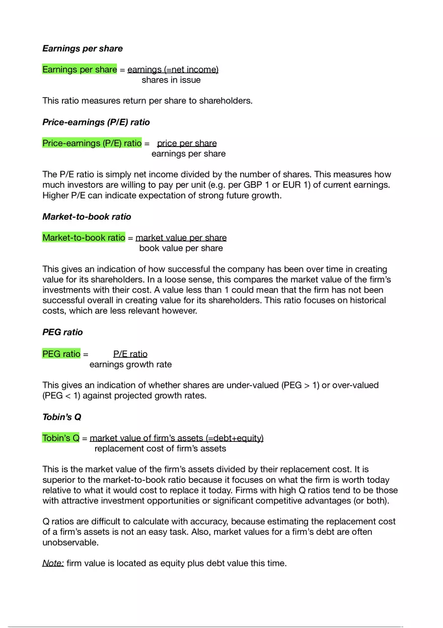 Business Finance Lecture 2 - Page 6