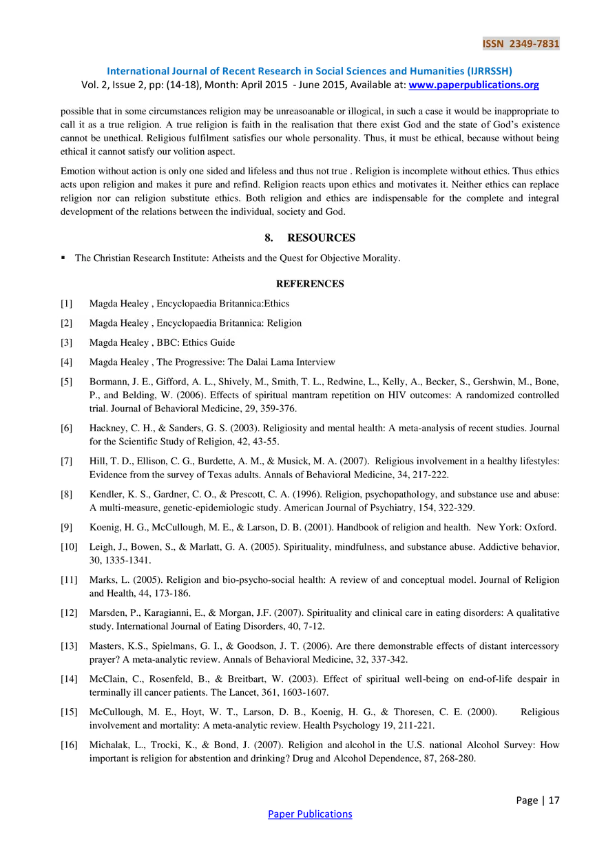 Ethics and Religion - Page 4