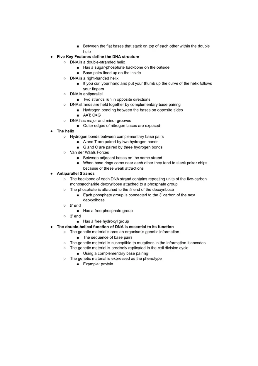 DNA Has a Structure That Suits Its Function - Page 2