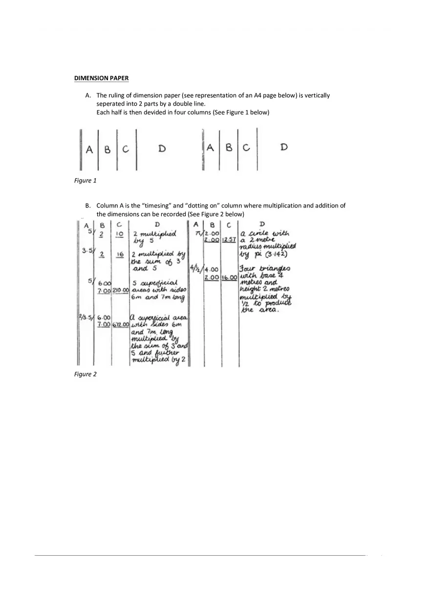 Lecture 1.0 Dimension Paper - Page 1