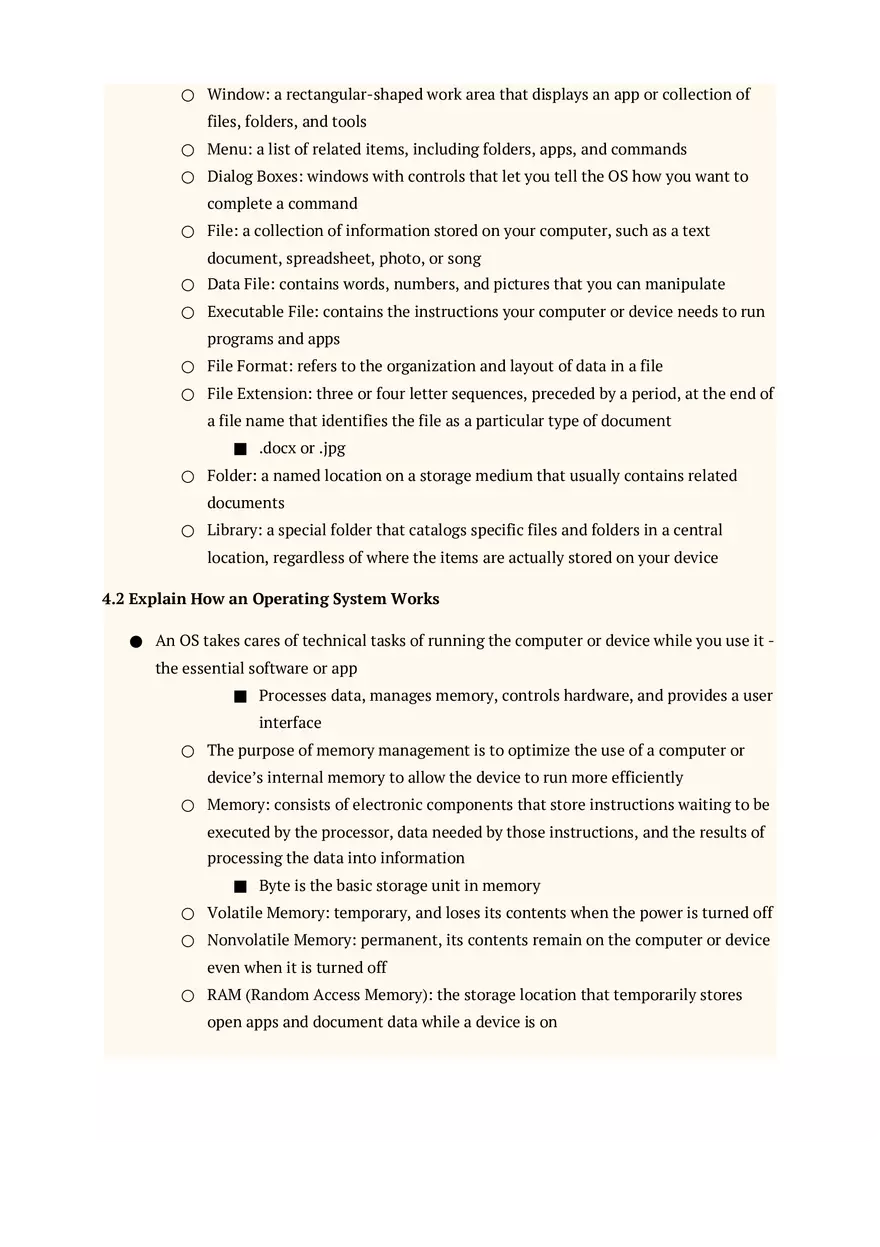 Introduction to Computer Technology Module 4 Notes - Page 3