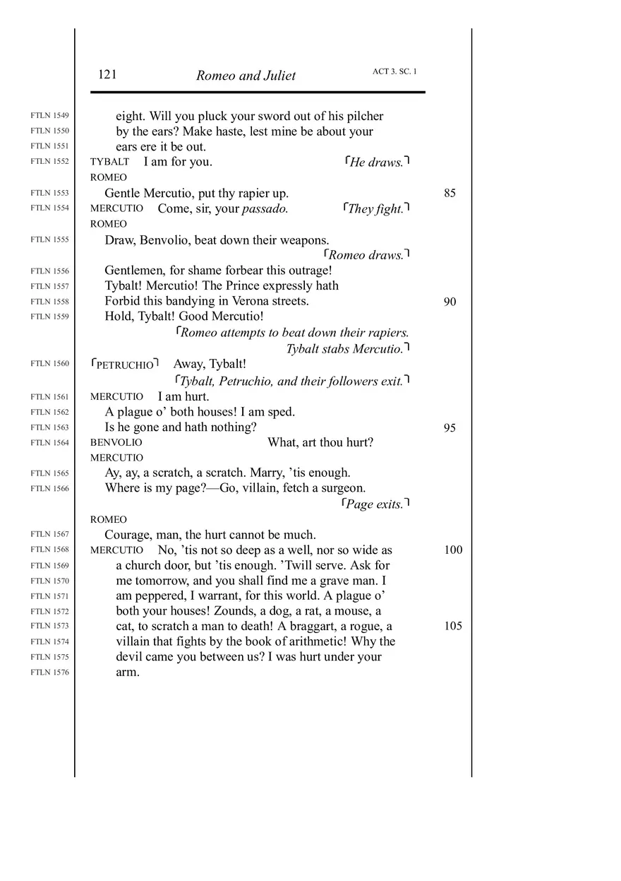 Romeo and Juliet Folger Shakespeare Part 7 - Page 1