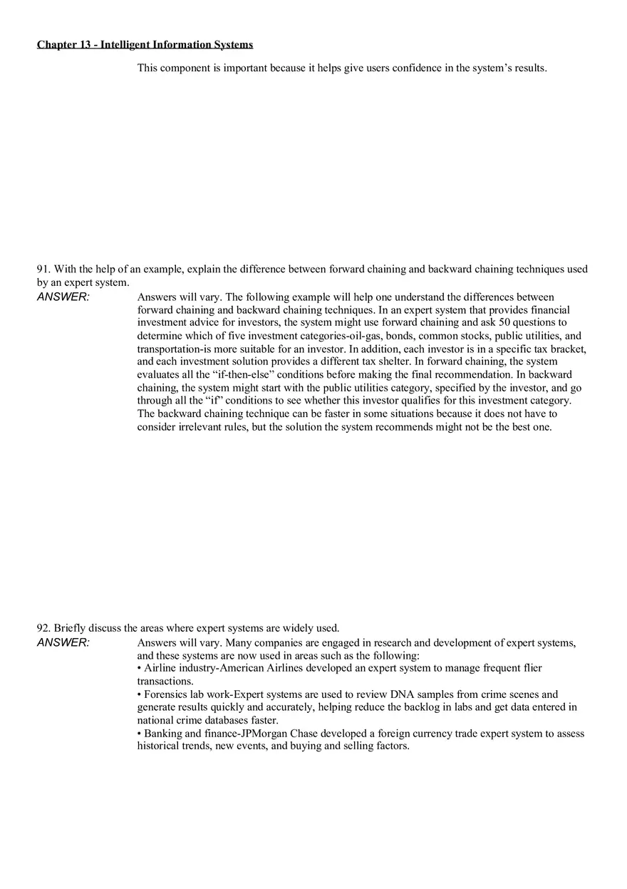 Intelligent Information Systems Answer Key 5 - Page 4
