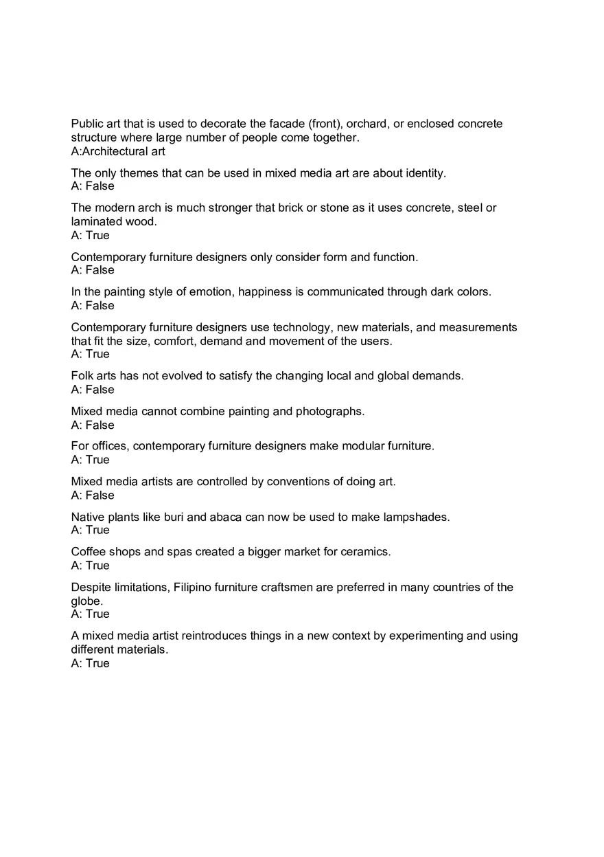 Humanities and Social Sciences Strand Part 1 - Page 1