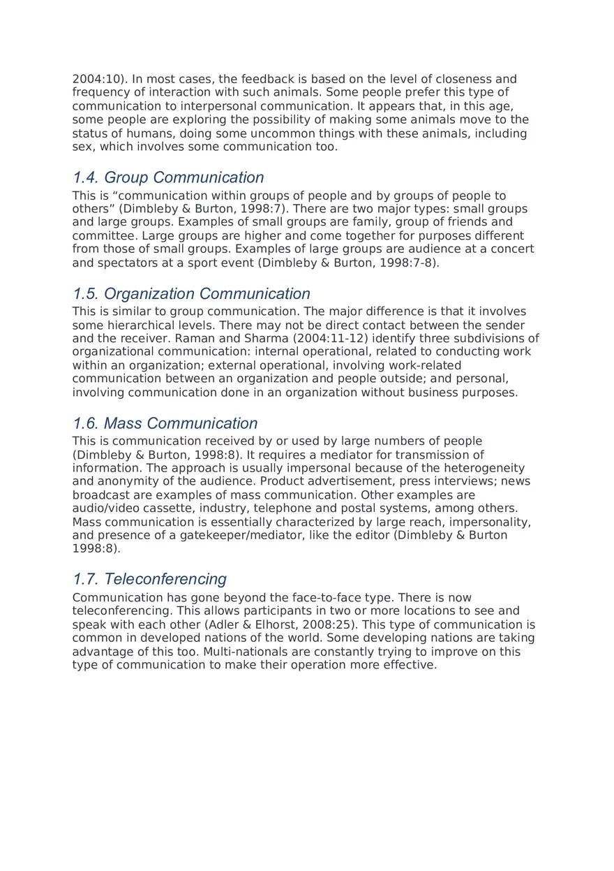 Types of Communication - Page 2
