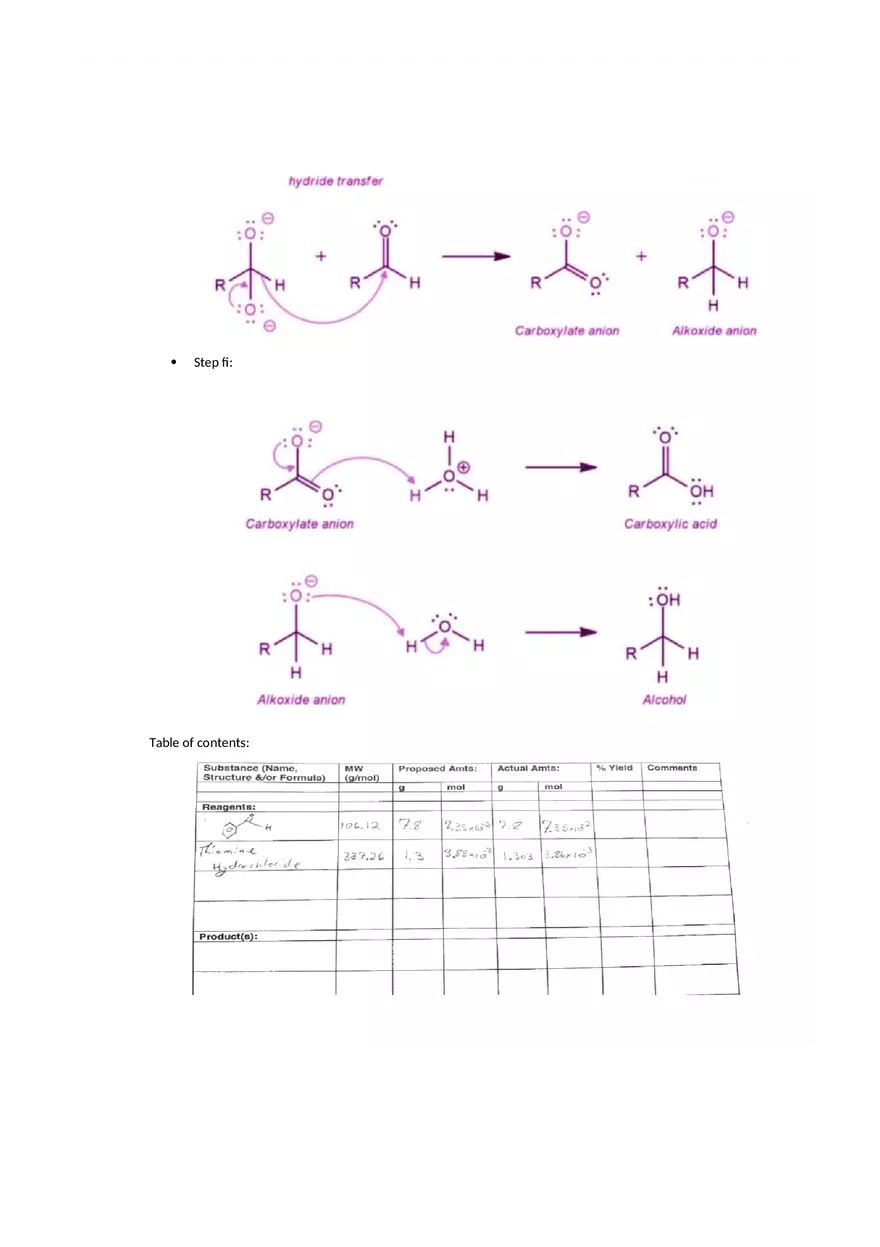 Lab 4 (Cannizaro Reaction) - Page 2
