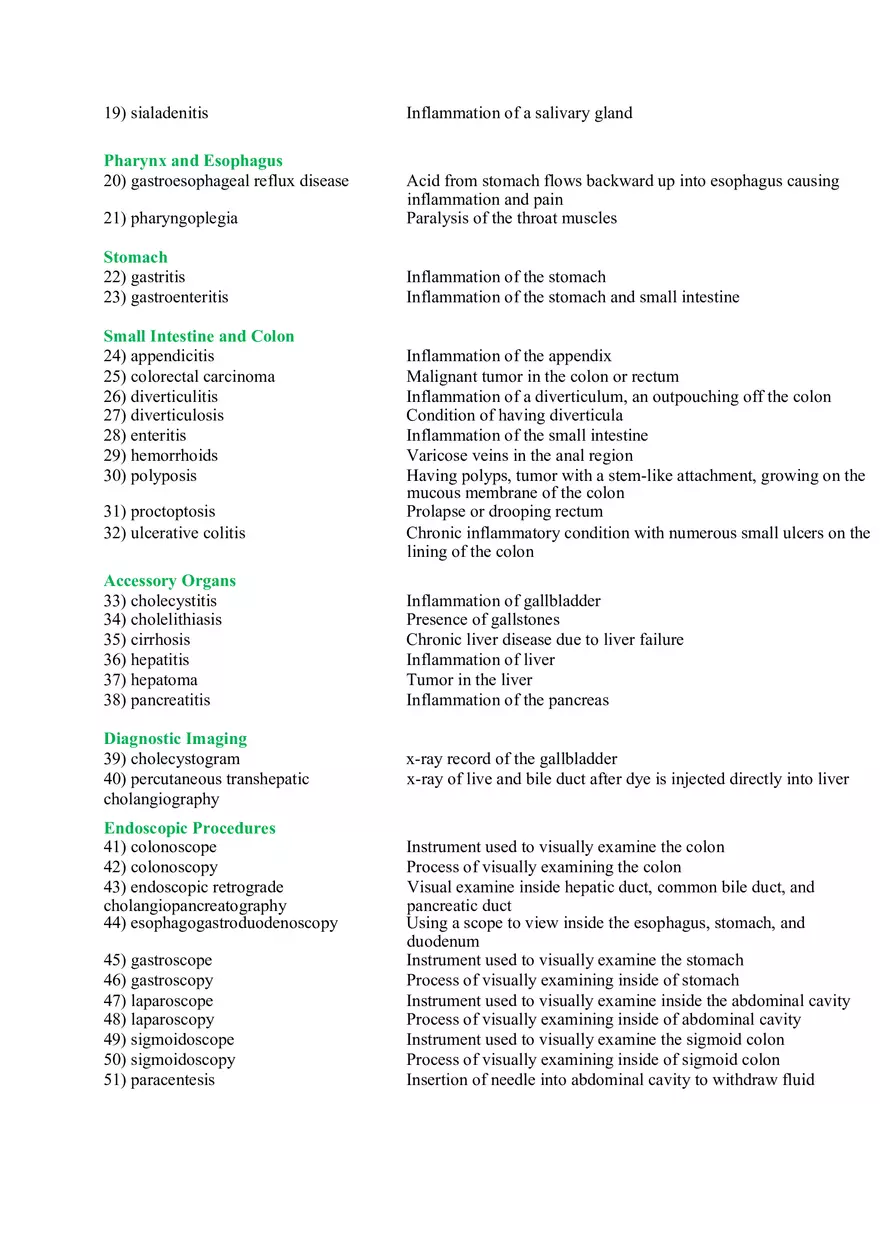 Digestive System Assignment - Page 3