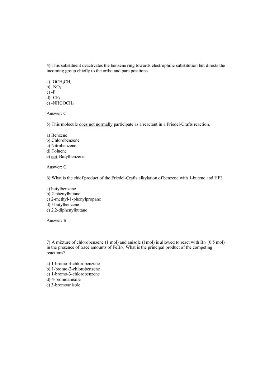 Organic Chemistry Problems Chapter 15 Answer Key - Page 2