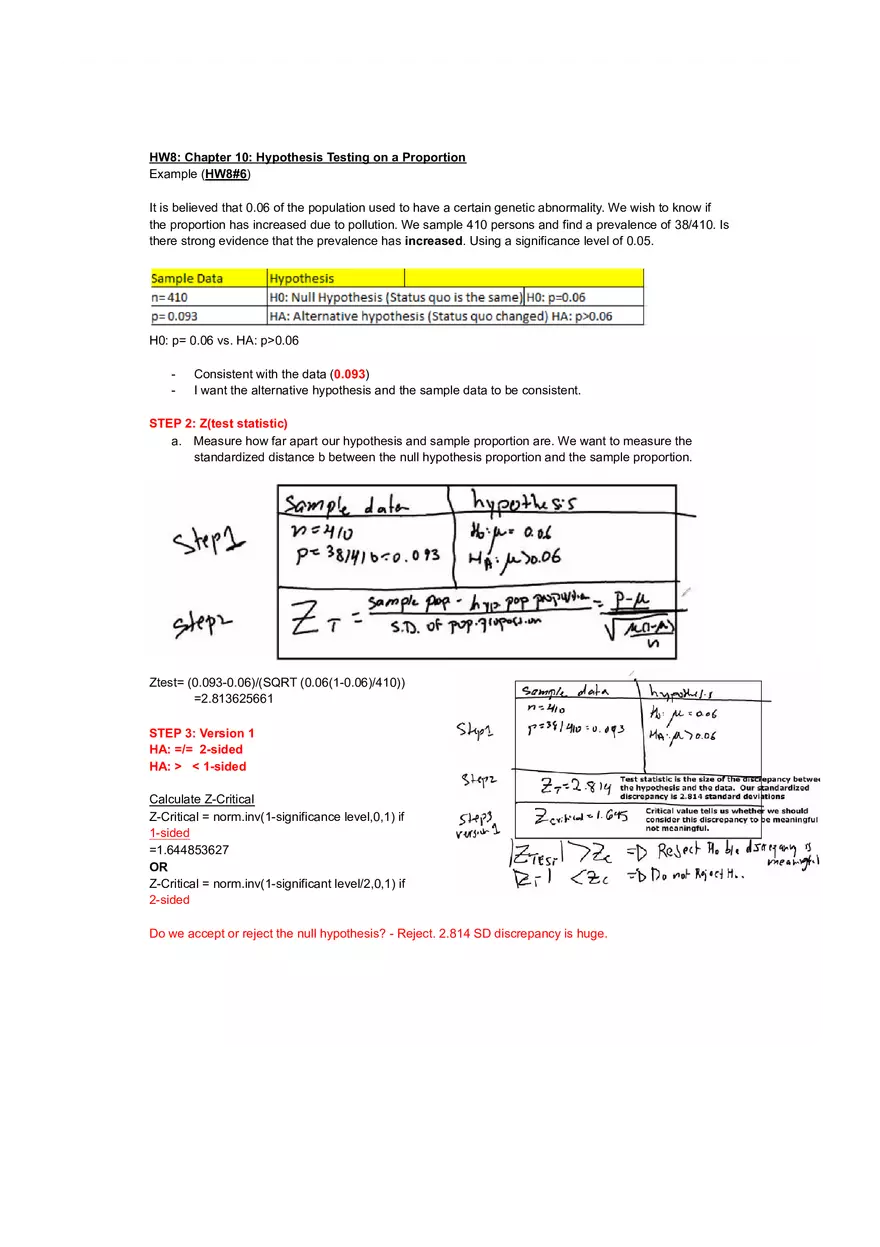 Organizing and Displaying Categorical Data Guide Part 8 - Page 10
