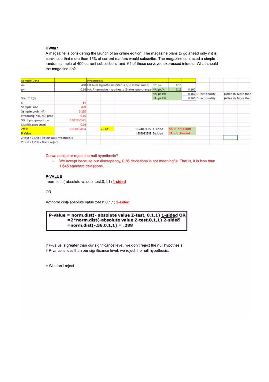 Organizing and Displaying Categorical Data Guide Part 8 - Page 11