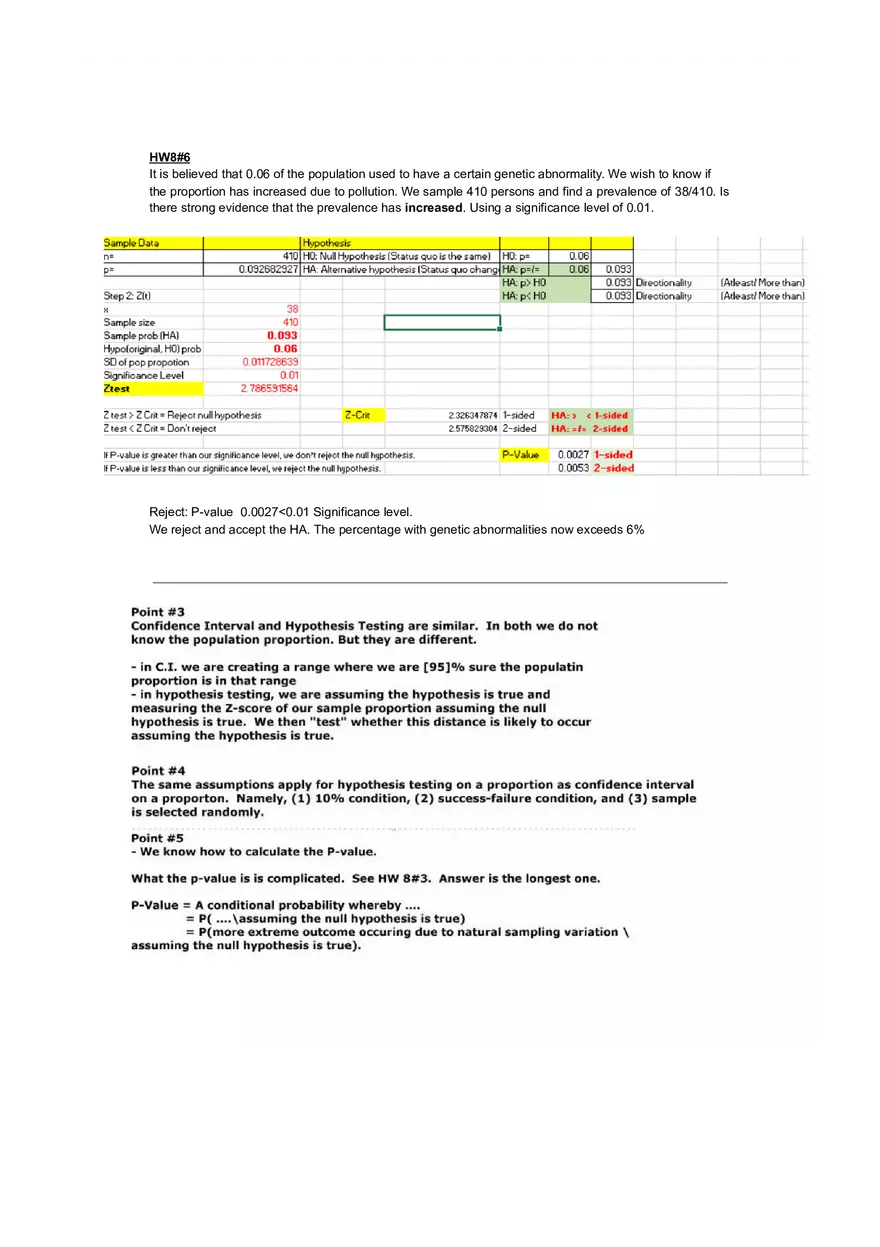Organizing and Displaying Categorical Data Guide Part 8 - Page 12