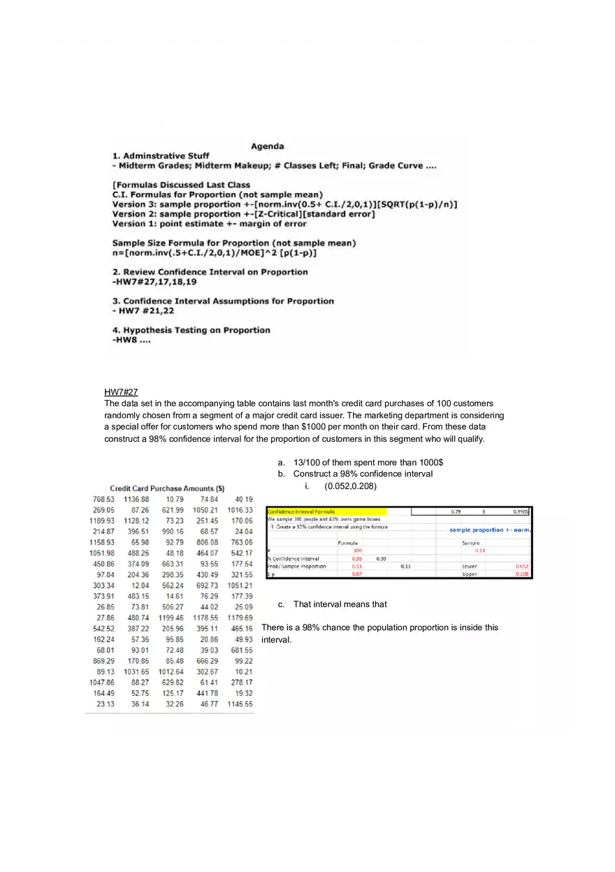 Organizing and Displaying Categorical Data Guide Part 8 - Page 1
